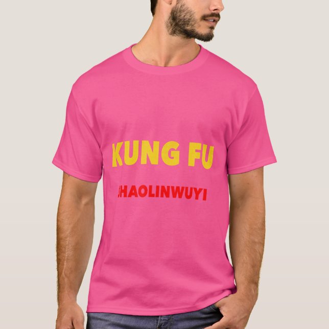 T-shirt Shaolin Kung Fu (Devant)