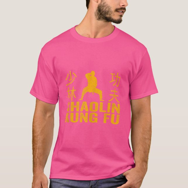 T-shirt Shaolin Kung Fu Arts martiaux Kung Fu (Devant)