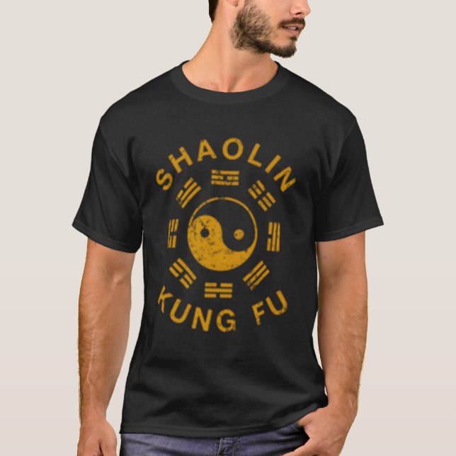 T-shirt Shaolin Kung Fu Mial (Devant)