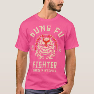 T-shirt Shaolin Warrior Kung Fu Fighter