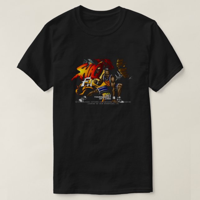 T-shirt Shaq Fu (Genèse) Titre Écran Essentiel (Design devant)