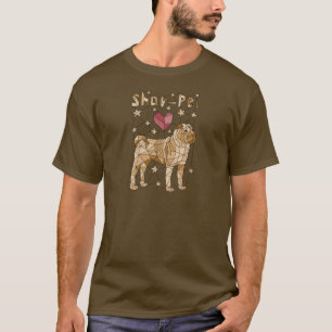 T-shirt Shar géométrique Pei