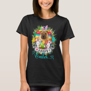 T-shirt Shar Pei Chien Dans Les Oeufs De Pâques Basket Bun