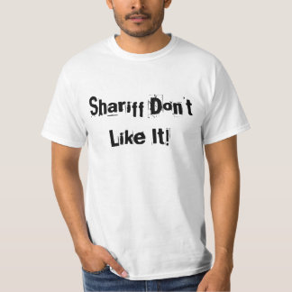 T-shirt Shariff ne l'aiment pas !