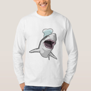 T-shirt Shark as Cook