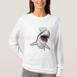 T-shirt Shark as Cook