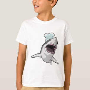 T-shirt Shark as Cook