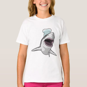T-shirt Shark as Cook