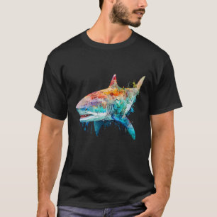 T-shirt Shark Beach Lover Océan Animal Graphisme nouveauté