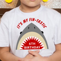 Shark Bite N'importe quel âge fête d'anniversaire