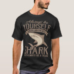 T-shirt Shark Boys Be A Shark Scuba Diver For Boys Kids<br><div class="desc">Shark Boys Be A Shark Scuba Diver For Boys Kids</div>