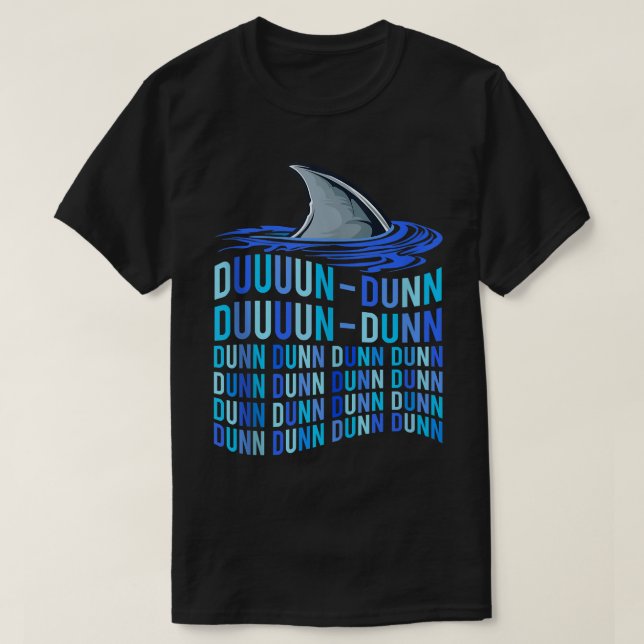 T-shirt Shark Fin Sharks Sound Fish Spoof Noise Tank Top (Design devant)