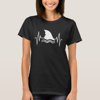 T-shirt Shark Lover Heartbeat