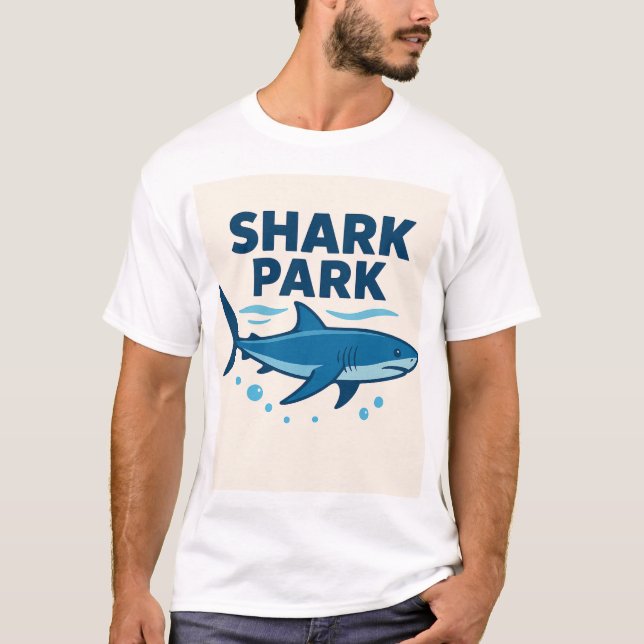 T-shirt Shark park tee (Devant)