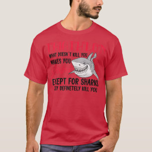 T-shirt Shark Triathlon Support Crew Triathlon Training Sc