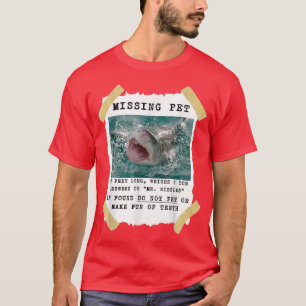 T-shirt Shark Tshirt, Funny Shark, Cadeau Adulte requin, S
