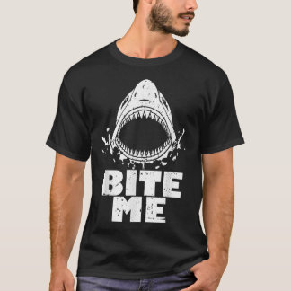 T-shirt Shark vintage Bite MeShark