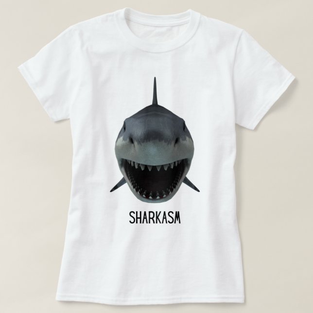 T-shirt sharkasm (Design devant)
