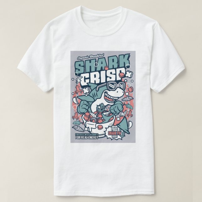 T-shirt Sharp Crisp Cereal pop art pour la Semaine du requ (Design devant)