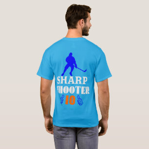 T-shirt 🏆 👍 Sharp Shooter 10 American Men's Classic Basi