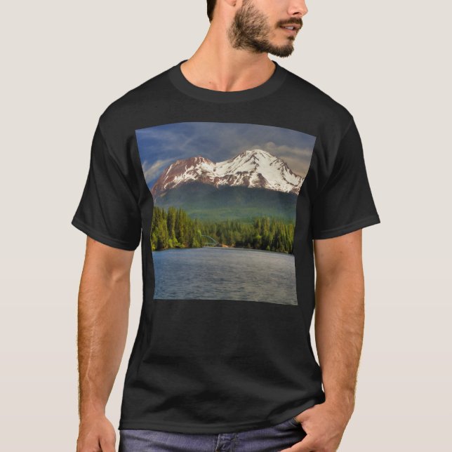 T-SHIRT SHASTA DE LA TA DE LAC SISKIYOU (Devant)