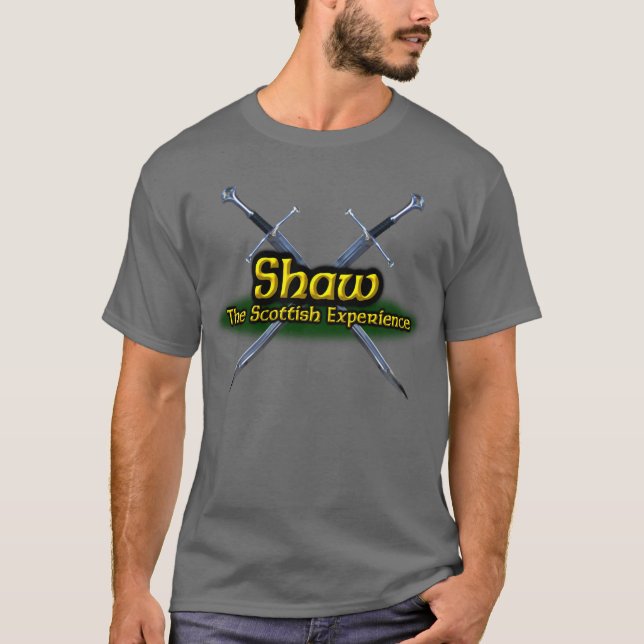 T-shirt Shaw The Scottish Experience Clan (Devant)