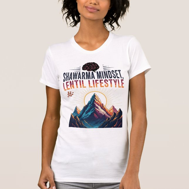 T-shirt Shawarma Mindset, Lentil Lifestyle — Big Dreams (Devant)