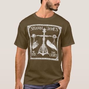 T-shirt Shawn James Merch L'Amp Noir La Lumière