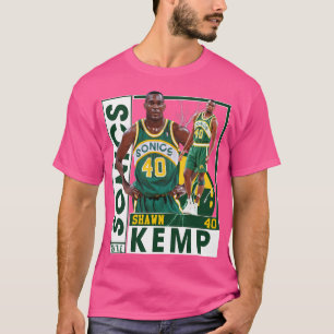 T-shirt Shawn Kemp Le Signatur De Basket De La Légende Rei