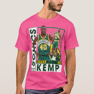 T-shirt Shawn Kemp Le Signatur De Basket De La Légende Rei
