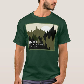 T-shirt Shawnee State Park Pennsylvania Forest Sunrise