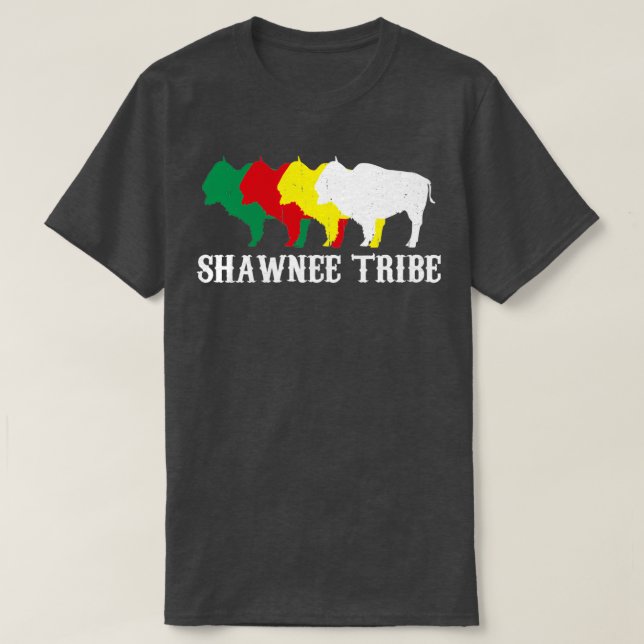 T-shirt Shawnee Tribe Amérindiens (Design devant)