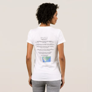 T-shirt Shayna Dort À Travers L'Amérique
