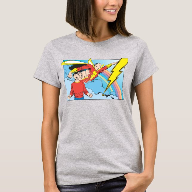 T-shirt SHAZAM/Billy Batson (Devant)