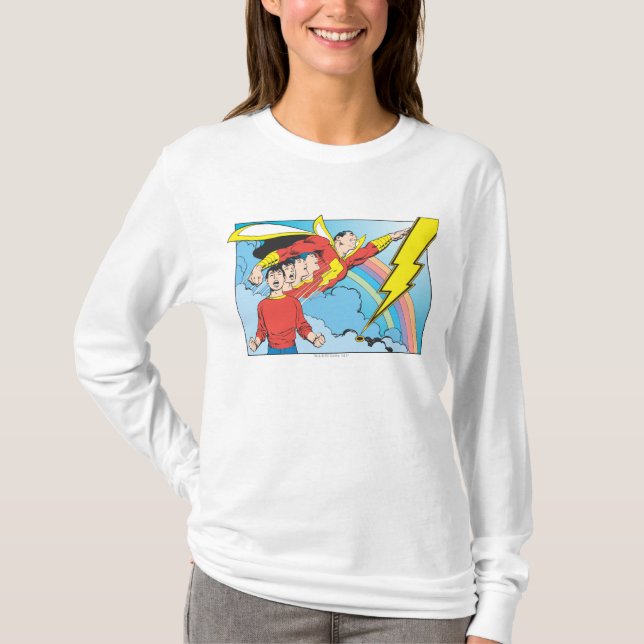 T-shirt SHAZAM/Billy Batson (Devant)