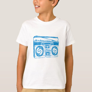T-shirt Shazam Boombox
