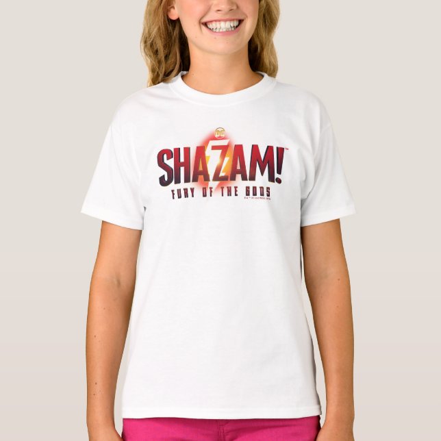 T-shirt SHAZAM ! Furie des dieux | Logo Fury of the Gods (Devant)