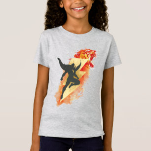 T-Shirt SHAZAM ! graphique de tigre et de foudre de