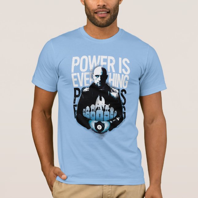 T-shirt SHAZAM ! | Sivana "Le pouvoir est tout" (Devant)