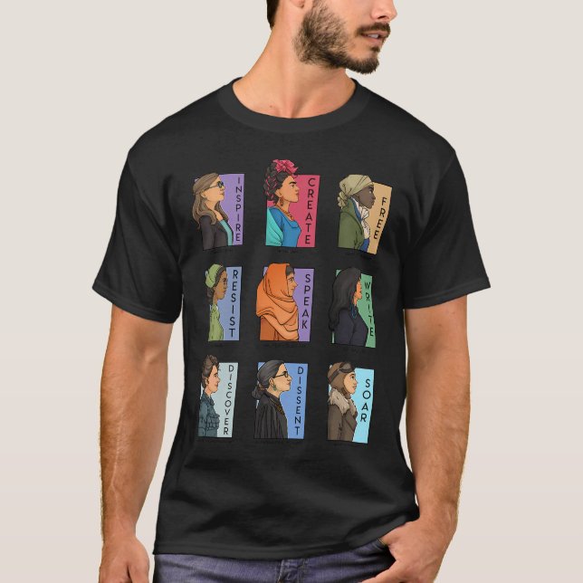 T-shirt She Series Real Women - Version 1 (Devant)