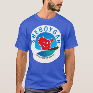T-shirt Sheboygan Le Malibu de la Circulaire du Midwest