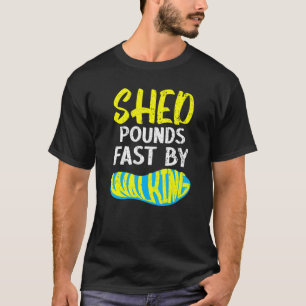 T-shirt Shed Pounds Fast By Walk Walk Exercice Fitness