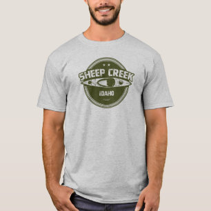 T-shirt Sheep Creek Wild Et Rivière Pittoresque Idaho Kaya