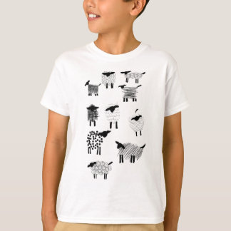 T-shirt Sheep doodles