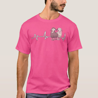 T-shirt Sheep Heartbeat Berger Sheep