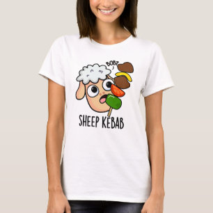 T-shirt Sheep Kebab Funny Shish Kebab Pun