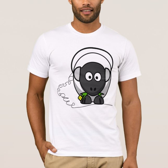 T-shirt Sheep Music (Devant)
