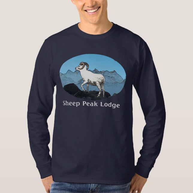 T-shirt Sheep Peak Lodge (Devant)