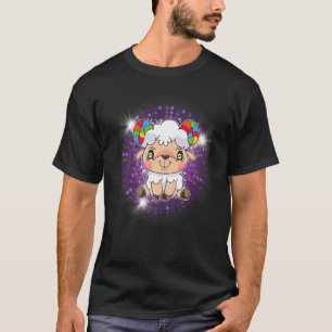 T-shirt Sheep Unicorn Disco Lamb Mutton Chèvre