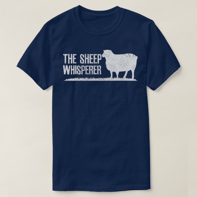 T-shirt Sheep Whisperer - Funny Farming Farm Animal Farmer (Design devant)